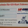 Gutschein Kind Rabatt-Paket 3 Fahrten a' 8 Min